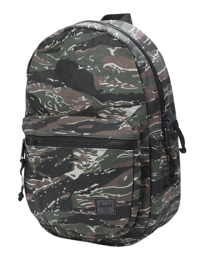 Herschel Supply Co Backpack & Fanny Pack In Military Green