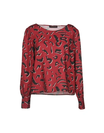 Trussardi Jeans Blouses In Red