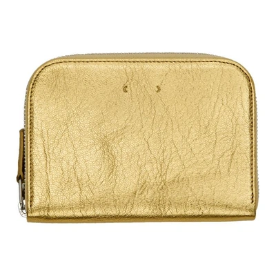 Pb 0110 Gold Zip Wallet
