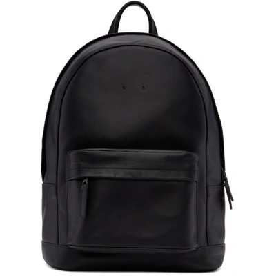 Pb 0110 Black Mini Leather Backpack