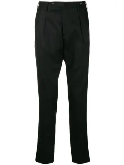 Pt01 Preppy Trousers In Black