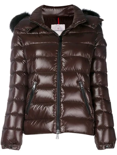 Moncler Bady Fur Jacket - Brown