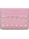 Valentino Garavani Valentino  Rockstud Cardholder - Pink