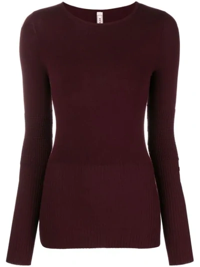 Antonio Marras Crew Neck Jumper In Red