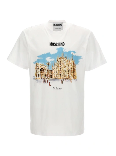 Moschino Archive Scarves T-shirt White