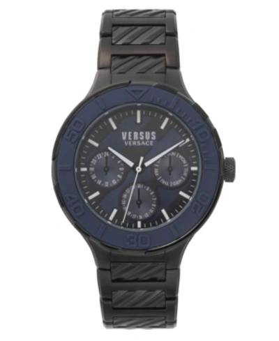 Versace Versus Men's Wynberg Black Stainless Steel Bracelet Watch 44mm