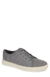 Fitflop Christophe Knit Lace-up Sneaker In Charcoal