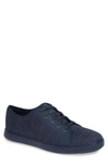 Fitflop Christophe Knit Lace-up Sneaker In Super Navy