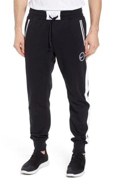 Nike Air Force One Track Pants In Black/ White