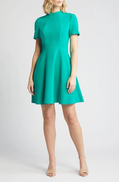 Black Halo Women's Mayra Fit & Flare Dress In Agave Green