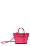 Mulberry Micro Bayswater Leather Satchel - Pink In Fluro Pink