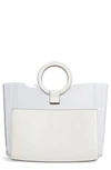 Vince Camuto Clea Faux Leather Tote - White In Snow White