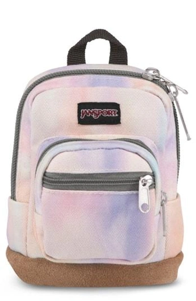 Jansport Right Pouch Mini Backpack - Pink In Sunkissed Pastel