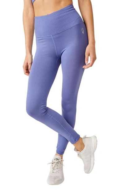 Fp Movement Good Karma Leggings In Moroccan Blue