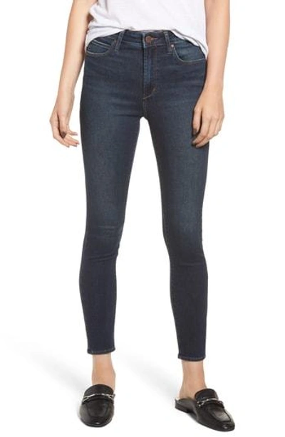 Articles Of Society Heather High Waist Ankle Skinny Jeans In Concord