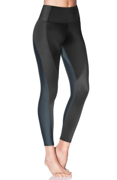 Maaji Stride Tourmaline Crop Leggings In Open Green