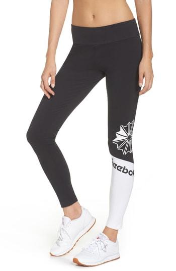 reebok classic logo leggings