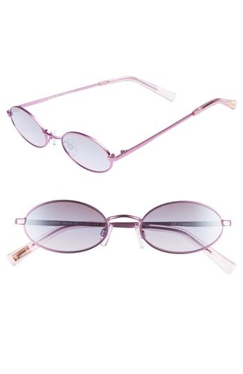 Le Specs Love Train 51mm Oval Sunglasses - Bubbleberry | ModeSens