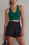 Fp Movement Free Throw Crop Tank In Emerald