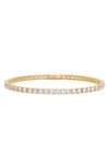 Vince Camuto Crystal Tennis Bracelet In Gold