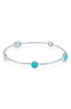 Ippolita Wonderland Station Bangle In Bermuda