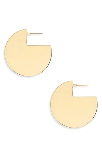 Isabel Marant 90-degree Earrings In Gold