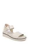 Lifestride Gillian Ankle Strap Platform Sandal In Beige