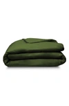 Sijo 400 Thread Count Crispcool Organic Cotton Percale Duvet Cover In Forest