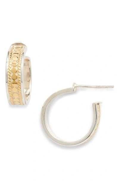 Anna Beck Hoop Earrings In Gold/ Silver
