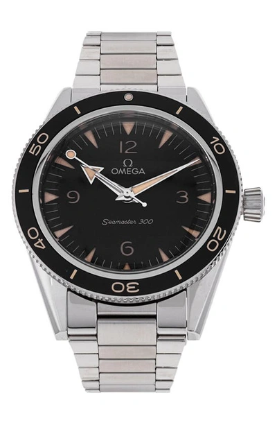 Watchfinder & Co. Omega  Seamaster 300 Automatic Bracelet Watch, 41mm In Black