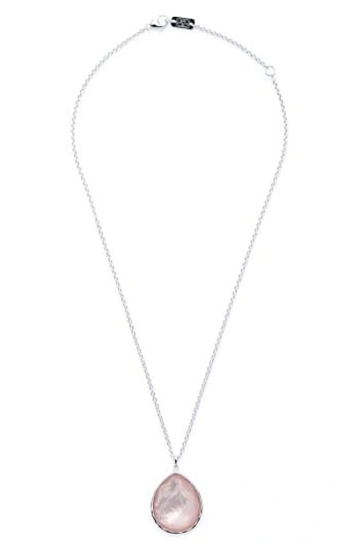 Ippolita 'wonderland' Large Teardrop Pendant Necklace (nordstrom Exclusive) In Rose