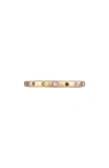 Sethi Couture Dunes Diamond Stacking Band Ring In Gold/ Diamond