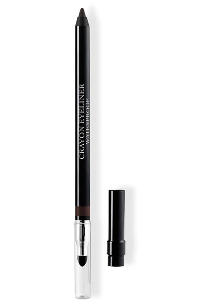 Dior Long-wear Waterproof Eyeliner Pencil In 474 Golden Khaki