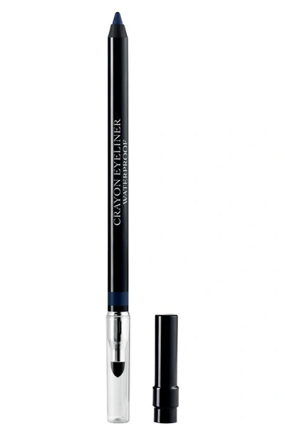 Dior Long-wear Waterproof Eyeliner Pencil In 284 Midnight Blue