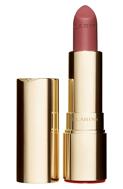 Clarins Joli Rouge Velvet Matte Lipstick In 705s Soft Berry