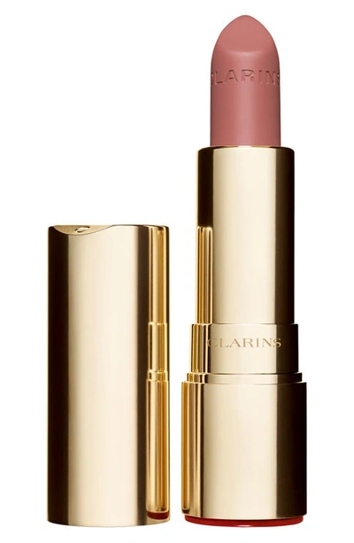 Clarins Joli Rouge Velvet Matte Lipstick In 758v Sandy Pink