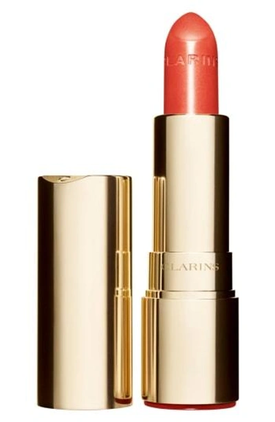 Clarins Joli Rouge Brilliant Sheer Lipstick In 711 Papaya
