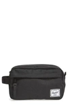 Herschel Supply Co Chapter Carry-on Travel Kit In Light Grey Crosshatch