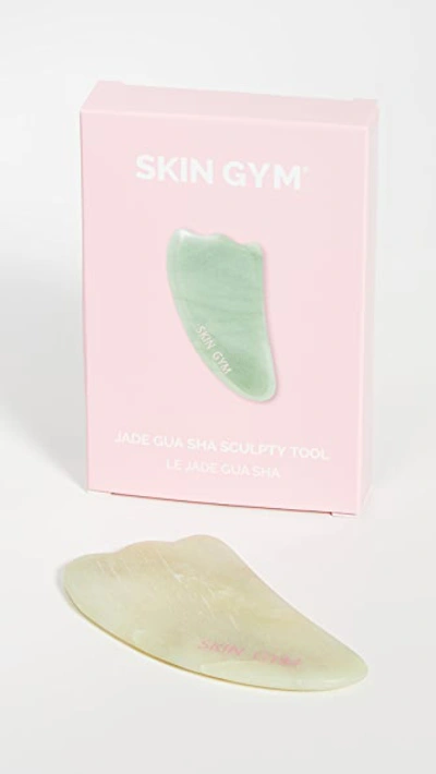 Skin Gym Jade Gua Sha Crystal Beauty Tool In N,a