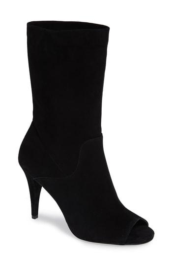 michael kors elaine suede bootie