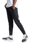 Adidas Originals Essentials Fleece Tapered Joggers In Black