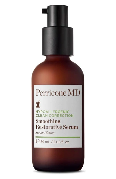 Perricone Md Hypoallergenic Clean Correction Smoothing Restorative Serum, 2 oz In Brown