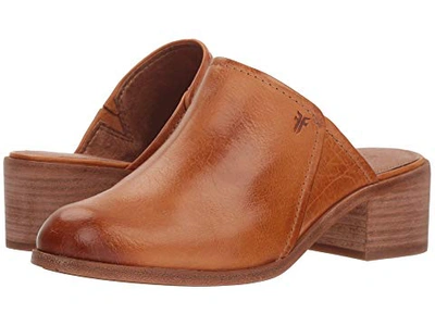 Frye Claire Mule In Sunrise Leather