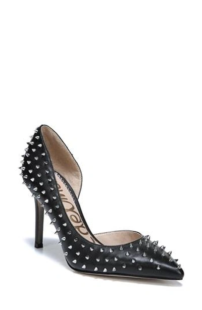 Sam Edelman Women's Hadlee Pointed Toe Studded Pumps In Black