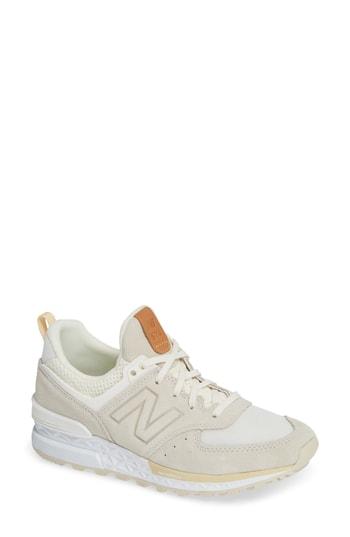 new balance 574 sport sea salt with vanilla