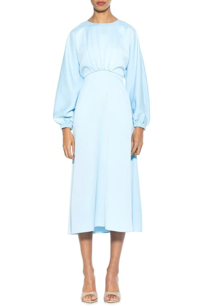 Alexia Admor Women's Constance Fit & Flare Midi Dress In Halogen Blue