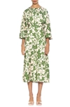 Alexia Admor Constance Fit & Flare Dress In Sage Floral