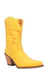 Dingo Y'all Need Dolly Western Boot In Yellow