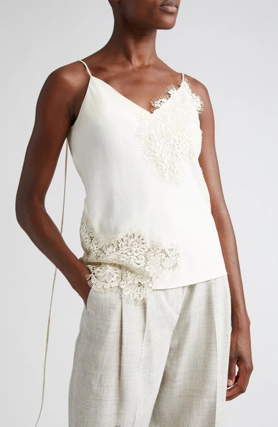 Rohe Lace Camisole In Nude & Neutrals