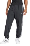 Adidas Originals Adicolor Firebird Recycled Polyester Track Pants In White/black